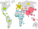 Gapminder country data